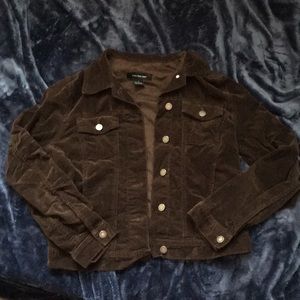 Courdoroy button up jacket